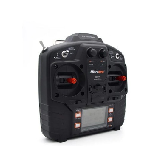 Microzone MC8B 2.4G 8CH Remote Control & MC8RE 8CH Radio System for RC Aircraft Fixed-wing Helicopter